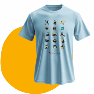 T-shirt #BGS2025 - Azzurra Gattini